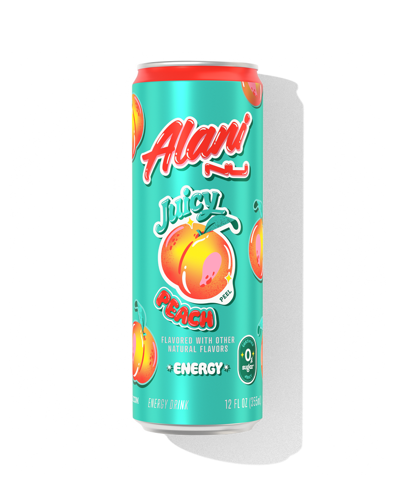 Juicy Peach energy drink 12-pack